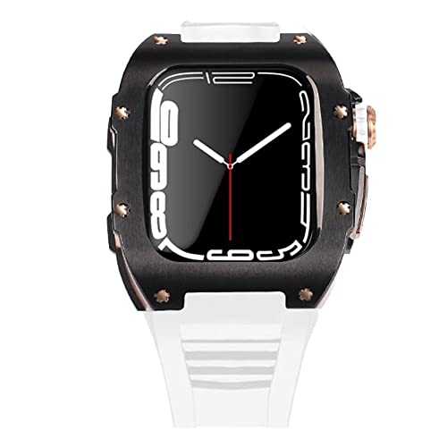 Apple Watch Band 7 boîtier titane pour le bureau et les sorties chic