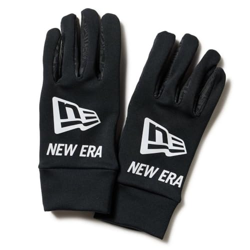 [ニューエラ] 手袋 グローブ ブランドロゴ ブラック/フラッグロゴ白 L GLOVES E TOUCH BIG FLAG BLK WHI 253