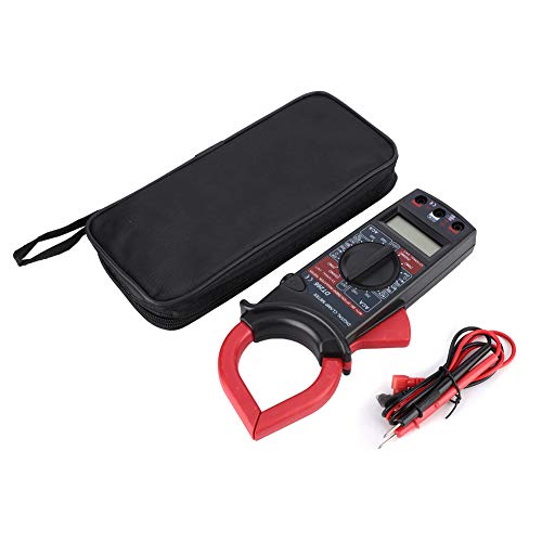 Multimetro Digitale Pinza Amperometrica, DT266 Proster Pinza Amperometrica 1000V/750V DC/AC con Display LCD 200/1000A Amperometro Multimetro Digitale