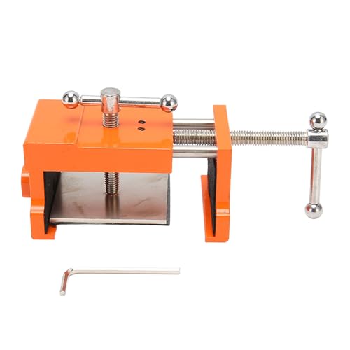 TOPINCN Cabinet Clamps Auto Locking with Drill Guides, Protective Pads, Steel Construction for Cabinets, Cabinet Face Frame Clamps