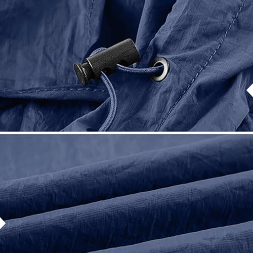 Windbreaker Jackets for Men Lightweight Zip Up Jacket with Hood Long Sleeve Outdoor Sports Hiking Outfits with Zipper Pockets4