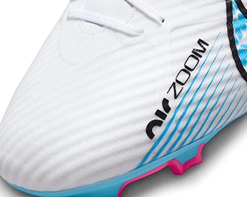 Foto von Nike Herren Zoom Vapor 15 Academy FG/MG Fussballschuh, White/Baltic Blue-HOT Punch-CO, 40 EU