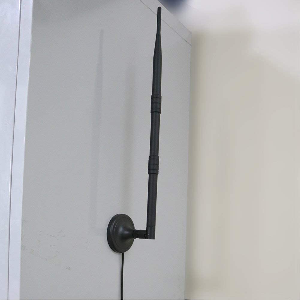 Dual Band 2.4Ghz/5Ghz 4G LTE Antenna10dBi High Gain External Heavy Duty Magnetic Antenna for Booster Amplifier WiFi WLAN Router & modems Network Connector
