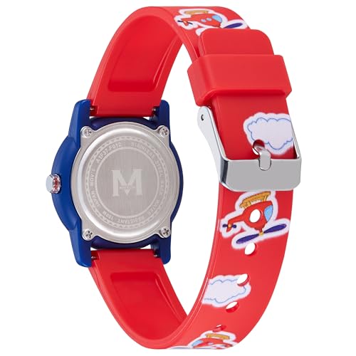 Image of Miykon Kids Watches for Boys and Girls - Educational Time-Telling Gift for Kids Aged 3-15, Toddlers, Preschoolers, and School-Aged Children - Easy to Read Analog Watch, Soft Resin Band, Japanese Quartz, 100M Water Resistant