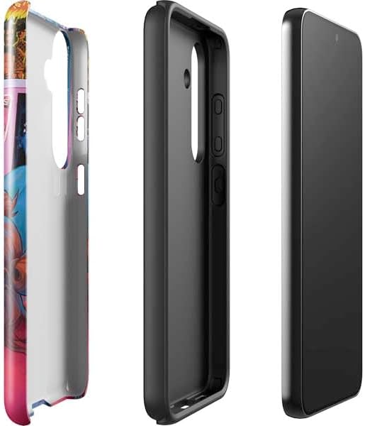 Skinit Impact Phone Case Compatible with Galaxy S24 Plus - Officially Licensed Pink Hair Anime Gamer Girl by Ivy Dolamore Design