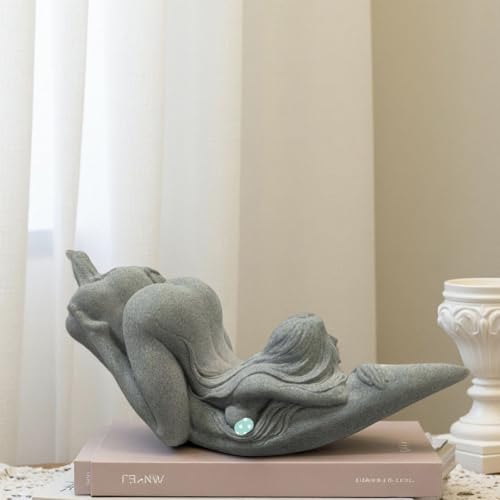 Estatua de Diosa Chili Desnuda de Piedra Artificial miniatura 3