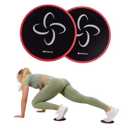 Sliders for Working Out - Low-Impact, High-Intensity Core Workout Equipment - Exercise Sliders for Carpet, Hardwood, or Tiled Floors