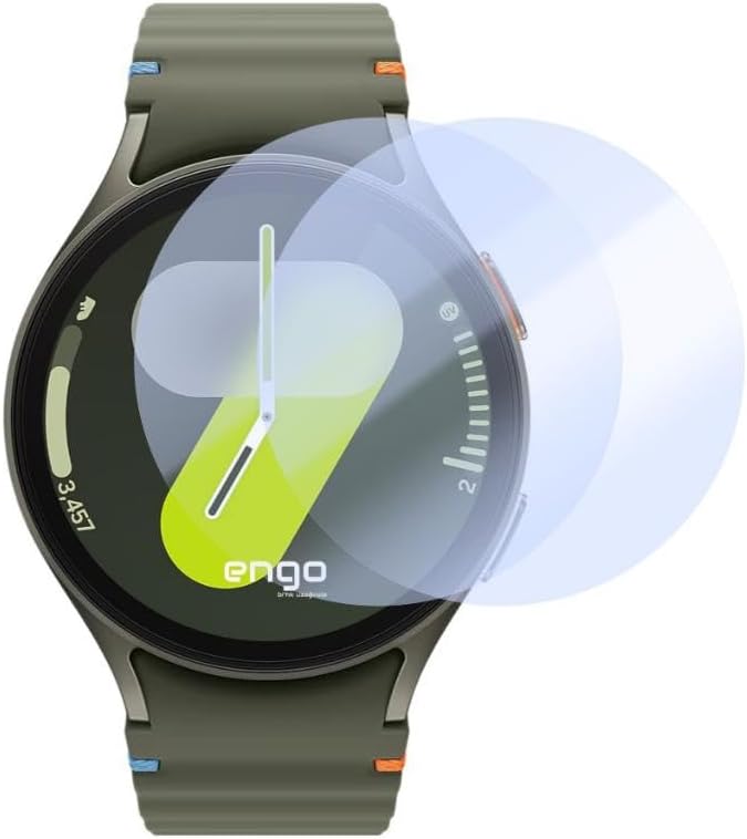 Engo Samsung Galaxy Watch 7 44mm İle Uyumlu Ekran Koruyucu Nano 2 Adet