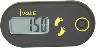 INOOMP Walking 3D Step Fitness Pedometer for Women Smart Pedometer Clip on Pedometers Sports Pedometer Step Counter Sports Supplies Step Running Counter E Tool Men and Women Monitor Small