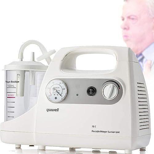 Machine à sécrétion de mucus portable et pompe d'aspiration de flegme avec bocal 1000 CC