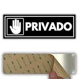 ❗ SEÑALIZACIÓN: Mejora la seguridad y el orden informando claramente que la zona es privada en accesos, cuartos técnicos y áreas de personal.