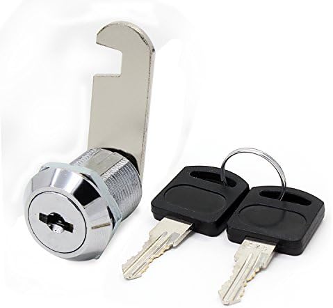 HSEAMALL 20mm Cam Lock,Security Cabinet Lock for Letter Mailbox Door Cupboard Drawer Lock,Post Box Lock Replacment with 2 Alike Keys