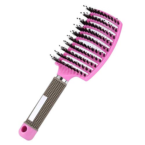 Hair brushes for women, ProfessionalCurved Vented Hair brushes,Fast Drying Hair Detangling Massage Brushes for Thick, Curly Hair, Barber Hairdressing Styling Tools for Women or Men