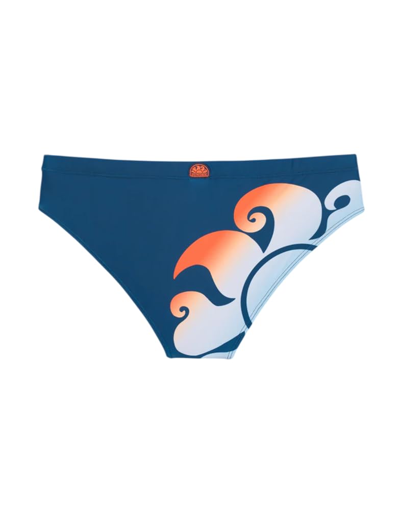 SUNDEK Leonardo Swim Brief, Slip Mare da Uomo con Stampa Logo Sfumata
