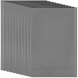 craspire 10 Stück Fursuit Eye Mesh 11.81x7.87 Zoll Schwarzes PVC Kunststoffnetz 0.5mm Loch Wasserfest Bedruckbares Mesh Für Furries Cosplay DIY Craft Prop Making Skulptur Home Decor