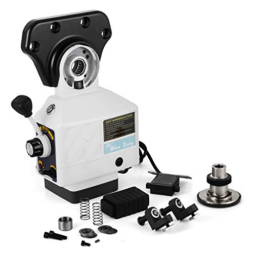 Mophorn Power Feed X-Axis 150Lbs Torque,Power Feed Milling Machine 0-200PRM, Power Table Feed Mill 110V,for Bridgeport and Similar Knee Type Milling Machines