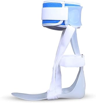 Foot Drop orthosis Ankle Foot Drop Posture Correction Brace Splint Leaf Spring Used for Leg Support Rehabilitation and Posture Correction After an Ankle Injury Color Left, Size L