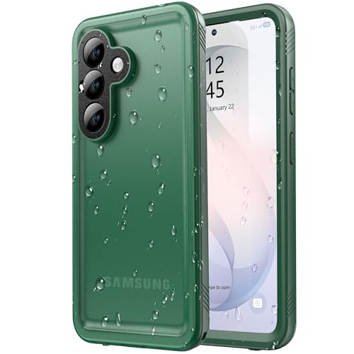 SPORTLINK for Samsung Galaxy S26 Waterproof Case IP68, Green, 6.3"