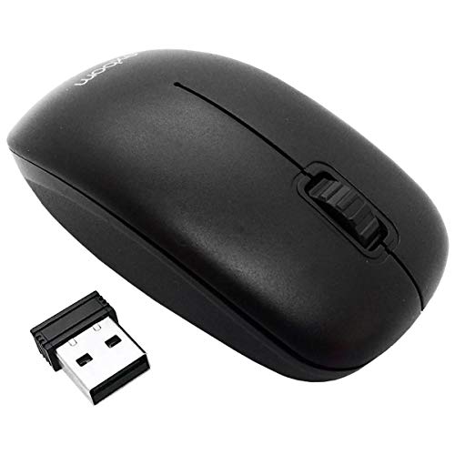 Exbom Mouse Wireless Sem Fio MS-S22, Preto