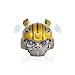 Bumblebee Helmet Bluetooth Portable Speaker with 360° Stereo Sound, 6-Hour Playtime, Blue-Eyes Light Effect, Micro SD Card Slot, Dual Speakers