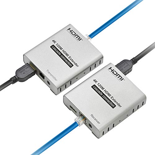 Expert Connect | 4K 400ft HDMI Extender Over Cat5e / Cat6 / Cat7