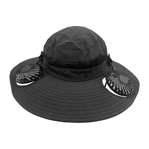 Chapeau de soleil pour pêche et extérieur bob réglable ventilé larges bords de voyage