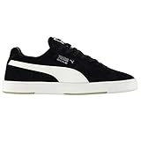 PUMA Gamuza S, Zapatillas Bajas Hombre, Negro, Blanco y Negro, 40.5 EU