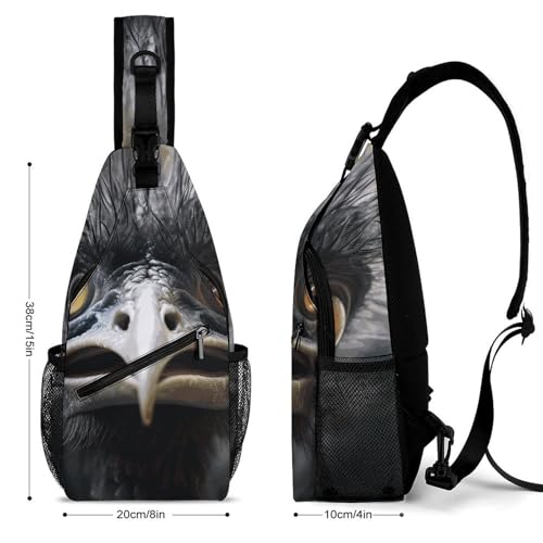 Mochila tipo sling casual ligera para hombre y mujer miniatura 2