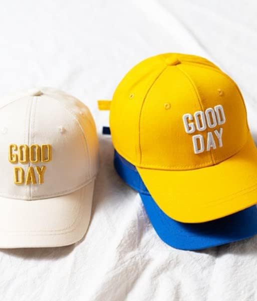 Boys Baseball Caps  Toddler Cap Kid Baseball Cap Sun Hat Cotton Embroidery Cute Fashion Adjustable Sports Camp Spring Summer Autumn 3-6 Years Black Yellow White Blue