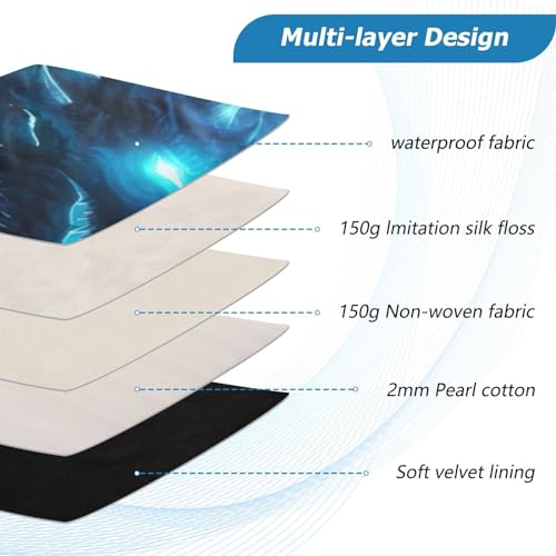 Funda para portátil azul Fire Dragon 13-14 pulg miniatura 4