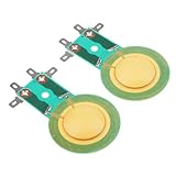 FVDPWYE 2 Vocali Acuti a Diaframma a Cupola per Driver a Tromba Dell'amplificatore Da 25,5 Mm