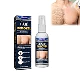 Hailmkont Spray anti-depilazione, anti-depilazione, Depilazione spray indolore (Woman+Man), rallenta la crescita dei capelli, per braccio, Underarm, Legs (1 pc, uomo)