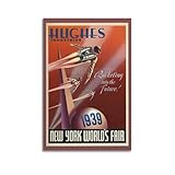 Photo Gallery shaurewnyy stampa artistica da parete in stile vintage con stampa della fiera mondiale di new york 1939, poster decorativo per soggiorno, camera da letto, 30 x 45 cm, senza cornice Photo Gallery shaurewnyy stampa artistica da parete in stile vintage con stampa della fiera mondiale di new york 1939, poster decorativo per soggiorno, camera da letto, 30 x 45 cm, senza cornice