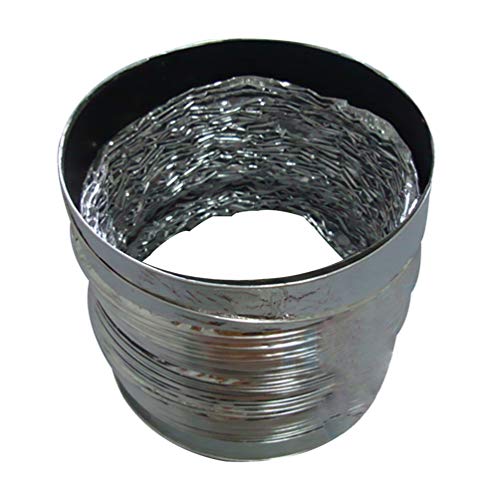 ULTECHNOVO 6 Inch Flexible Aluminium Foil Ducting Hose High Temperature Resistant Air Pipe 5Ft Ventilation Hose for HVAC Exhaust Air Intake Systems - Image 2