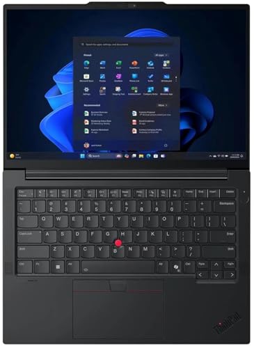 Image of Lenovo ThinkPad E14 Gen 7 14 inch Touchscreen Intel Core 7 240H 16GB DDR5 512GB SSD Windows 11 Pro - Black