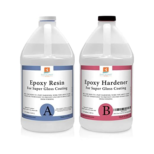 Epoxy Resin Crystal Clear Coating Kit