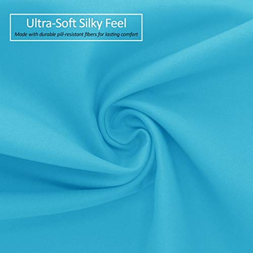 image for Nestl Soft Pillow Shams Set of 2 - Double Brushed Microfiber Pillow Co