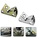 1Pcs Magnetic Welding Clamp V-shaped Adjustable Magnet V-Pad Clip Fixture Holder Positioner Hand Tool 51mm(Silver)