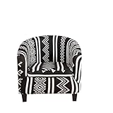 Matériel: Fabriqué en polyester de haute qualité avec une élasticité bidirectionnelle élevée, confortable et résistant aux plis, aucun repassage requis. Donne à votre fauteuil un nouveau look rajeuni si votre canapé a l'air un peu cassé ou pas si nouveau. Protection complète pour votre chaise.