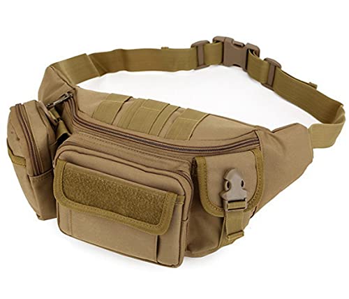 Bolsa de cintura táctica para camping y viajes de aventura en moto