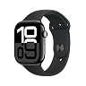 Apple Watch Series 10 GPSモデル 46mm MWWQ3J/A [ジェットブラック・ブラックスポーツバンド M/L]