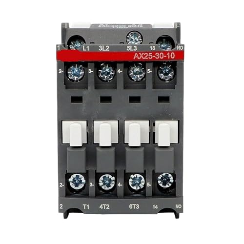 Contacteurs tripolaires AX25 bobine universelle 24V à 440V pour armoire 25A