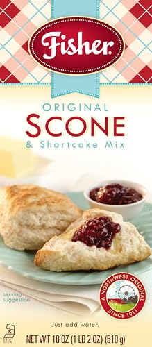 Fisher Original Scone Mix, Bulk Box, 4.5 Lb (Pack of 1)