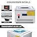 Chamber Vacuum Sealer Machine,180w-320w，Dz-260A 6.5 M³/H Pump Rate,Microcomputer Controlled,Household and Commercial Vacuum Sealing Machines with Stainless Steel Structure