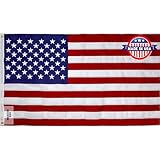 American Flag for Outside 3x5 - Made in USA, Durable Nylon with Brass Grommets Carrot-Top Beacon United States Flag