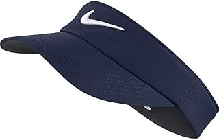 NIKE Unisex Core Golf Visor, Midnight Navy/Anthracite/White, One Size