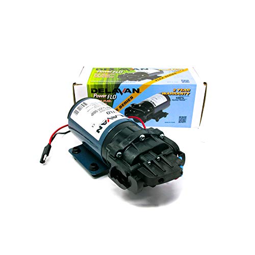 Delavan 7822FS-201-SBI I-Series Flex Diaphragm Pump 12V, 60 PSI, 2.2 GPM, Demand Pump 3/4" QA Ports
