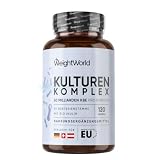 WeightWorld Kulturen Komplex mit 60 Mrd. KBE - 120 vegane Kapseln