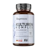 WeightWorld Kulturen Komplex mit 60 Mrd. KBE - 120 vegane Kapseln