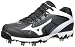 Mizuno Women's 9 Spike Swift 4 Fast Pitch Metal Softball Cleat, Black/White, 7.5 M US